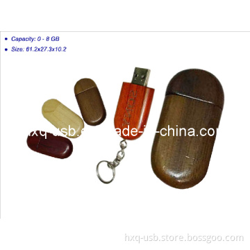 Wooden USB Memory (HXQ-WD007)